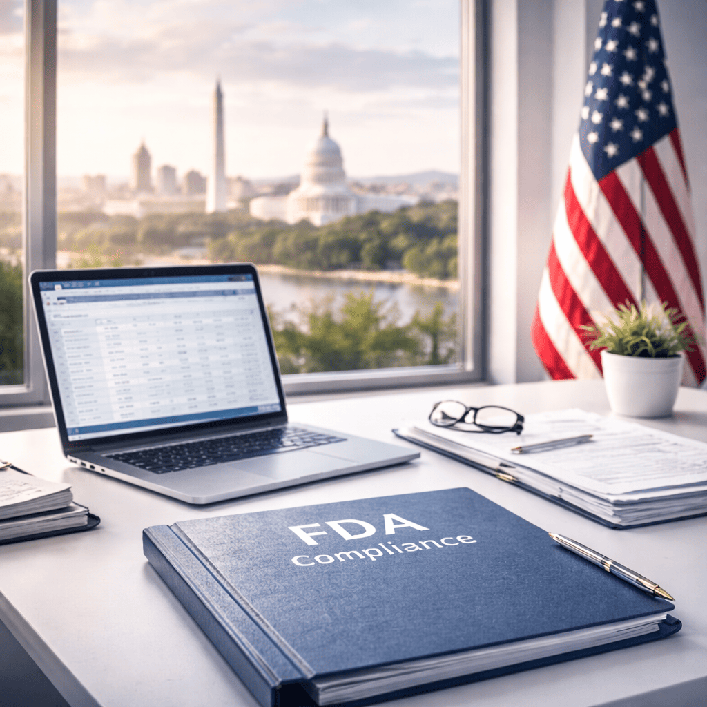 FDA U.S. Agent and annual registration and listing support